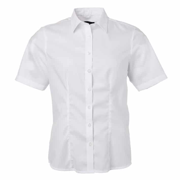 Werbeartikel Ladies Shirt Shortsleeve Micro-Twill JN683