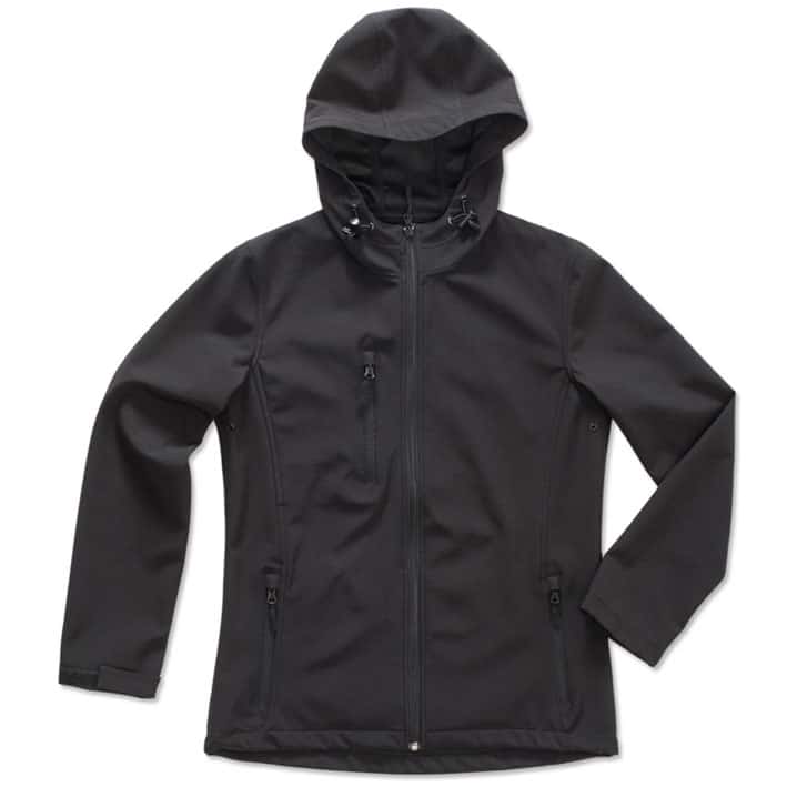 Werbeartikel Activ Softest shell hooded Jacket for women ST5340